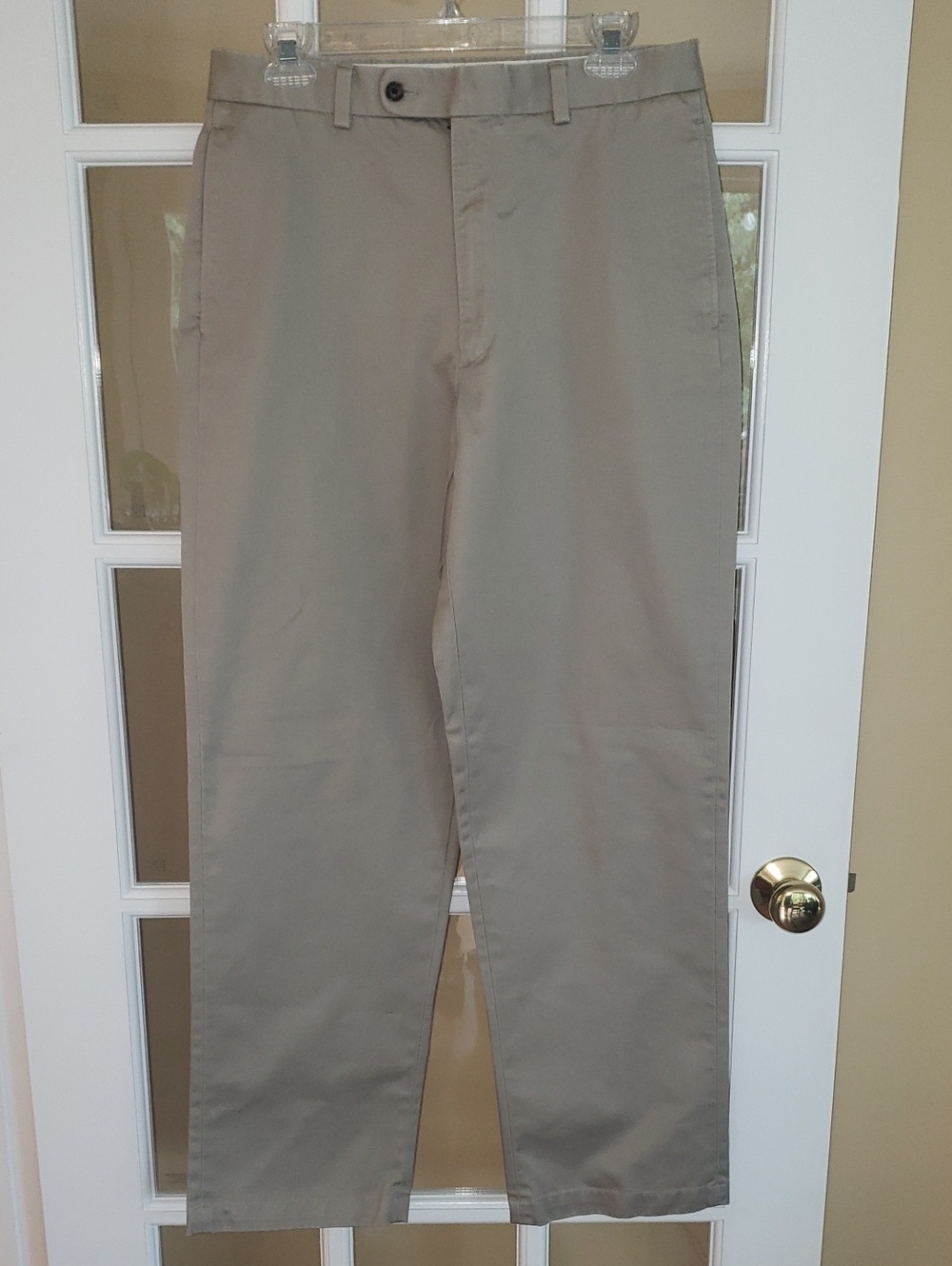 Joseph & Feiss Men's Khaki Straight-Leg Chinos - Light Tan- 32x32
